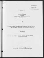 Resolution of the Problems of the Savings and Loan Industry and the Federal Savings and Loan Insurance Corporation FSLIC