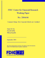 Common failings How corporate defaults are correlated
