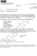 Special Alert Counterfeit Cashiers Checks
