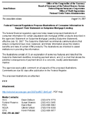 Federal Financial Regulators Propose Illustrations of Consumer Information to Support Their Statement on Subprime Mortgage Lending