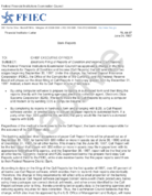 Bank Reports Electronic Filing of Reports of Condition and Income Call Reports
