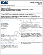 Regulatory Relief Guidance to Help Financial Institutions and Facilitate Recovery in Areas of Arkansas Affected by Severe Storms Tornadoes and Flooding