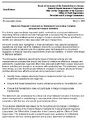 Joint ReleaseAgencies Request Comment on Statement Concerning Complex Structured Finance Activities