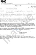 Special Alert Entities That May Be Conducting Banking Operations in the United States Without Authorization