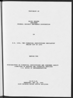 FDIC view on House of Representatives Bill H R 1362 the Financial Institutions Regulatory Relief Act of 1995