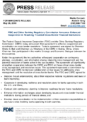 FDIC and China Banking Regulatory Commission Announce Enhanced Cooperation in Resolving Troubled CrossBorder Financial Institutions