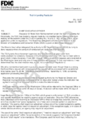 Truth in Lending Restitution Requests for Relief from Reimbursement under the Truth in Lending Act