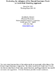 Evaluating the adequacy of the deposit insurance fund  a creditrisk modeling approach