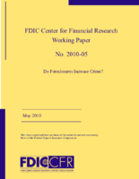 Do Foreclosures Increase Crime