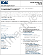 Banker Webinar Loan Forgiveness and Other Matters Relative to the Paycheck Protection Program