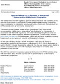 Joint ReleaseAgencies Release List of Distressed or Underserved Nonmetropolitan MiddleIncome Geographies