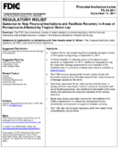 Regulatory Relief Guidance to Help Financial Institutions and Facilitate Recovery in Areas of Pennsylvania Affected by Tropical Storm Lee