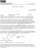 Bank Secrecy Act Compliance FinCEN Advisory
