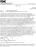 Special AlertFictitious Sight Drafts Payable Through the US Treasury