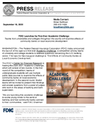 FDIC Launches Its FirstEver Academic Challenge