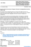 Joint ReleaseAgencies Invite Comment on a Proposal to Exclude Community Banks from the Volcker Rule
