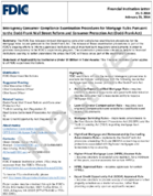 Interagency Consumer Compliance Examination Procedures for Mortgage Rules Pursuant to the DoddFrank Wall Street Reform and Consumer Protection Act DoddFrank Act
