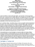 The Changing Role of the FDIC