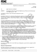 Deposit Insurance Assessments First Installment Payment for the RiskRelated Insurance Premium for the Semiannual Period Beginning July 1 1995