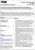 New Secure WebBased Distribution System for 314a Search Requests