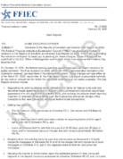 Bank Reports Revisions to the Reports of Condition and Income Call Report for 2002