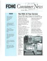 Summer 1999 Consumer News