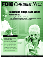 Spring 2013 Consumer News