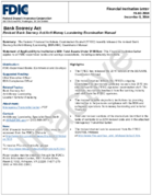 Bank Secrecy Act Revised Bank Secrecy ActAntiMoney Laundering Examination Manual