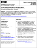 Supervisory InsightsJournal Summer 2010 Issue Now Available