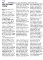 Semiannual Agenda of Regulations