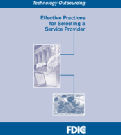 Bank Technology Bulletin Effective Practices for Selecting a Service Provider