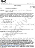 Special Alert Entities That May Be Conducting Banking Operations in the United States Without Authorization