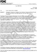 Year 2000 Risk Interagency Guidance on Institution Due Diligence Concerning Service Provider and Software Vendor Year 2000 Readiness and Year 2000 Impact on Customers