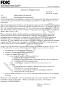 Amended Reporting Requirements