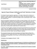 Agencies Propose Changes to Modify Covered Funds Restrictions of Volcker Rule