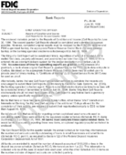 Reports of Condition and Income Call Reports for Second Quarter 1996