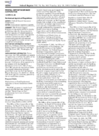 Semiannual Agenda of Regulations