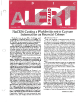 FDIC Fraud Alert Volume 3 Number 2 Autumn 1993
