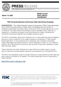FDIC Demands Monetary Gold Cease False Advertising Campaign