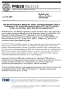 FDIC Issues Final Rule to Mitigate the Deposit Insurance Assessment Effect of Participation in the Paycheck Protection Program PPP the PPP Liquidity Facility and the Money Market Mutual Fund Liquidity Facility