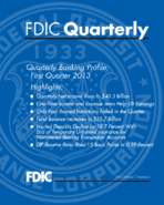 1st Quarter 2013  FDIC Quarterly