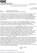 Year 2000 Customer Communication Online
