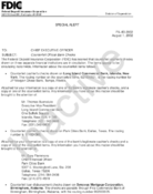Special Alert Counterfeit Official Bank Checks