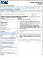 Statement Regarding Treatment of Certain Collateralized Debt Obligations Backed by Trust Preferred Securities under the Rules implementing Section 619 of the DoddFrank Wall Street Reform and Consumer Protection Act