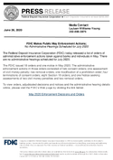 FDIC Makes Public May Enforcement Actions