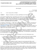 Bank Reports Reports of Condition and Income Call Report for Fourth Quarter 1998