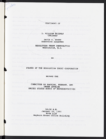 Status Of The Resolution Trust Corporation incomplete