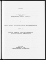 Deposit Insurance Revision and Financial Services Restructuring FDIC View