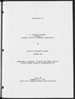 Deposit Insurance Reform FDIC view