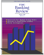 FDIC Banking Review Vol 8 No 1
